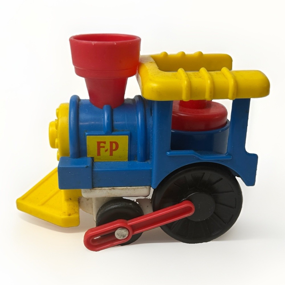 Fisher Price Little People 1991 Circus Train Engine Locomotive